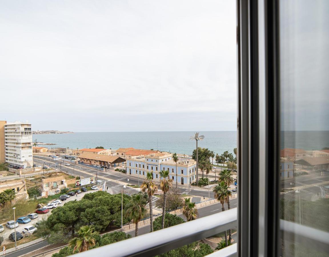 Atico De Lujo Con Vistas Al Mar, Primera Linea Playa Del Postiguet 阿利坎特 外观 照片
